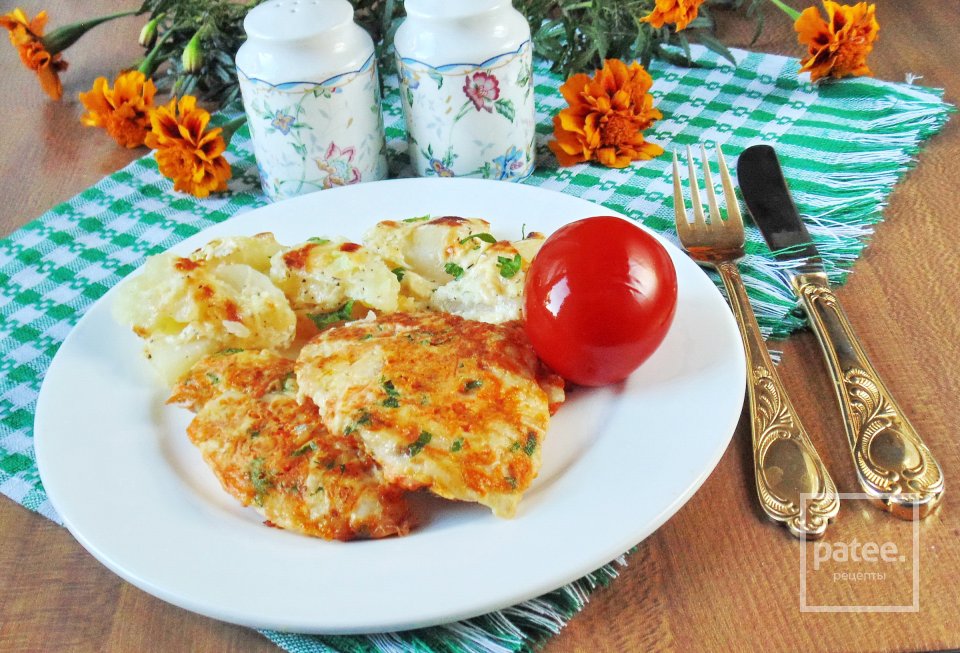 Куриная грудка в морковном кляре - Шаг 14