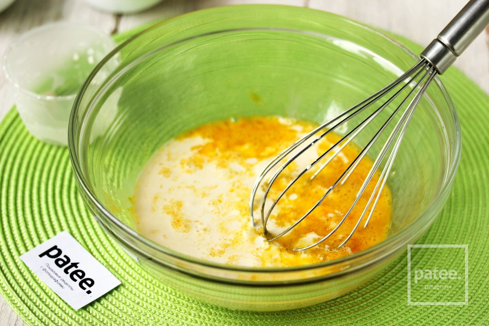 Киш с фрикадельками и сыром моцареллой - Шаг 12