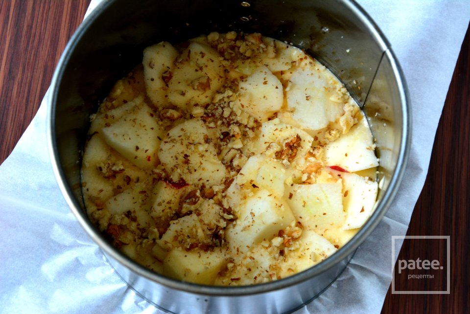 Яблочно-ореховый шарлот - Шаг 5