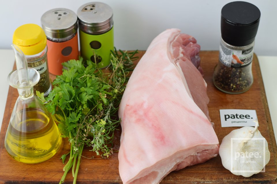 Свинина с хрустящей корочкой - Шаг 1