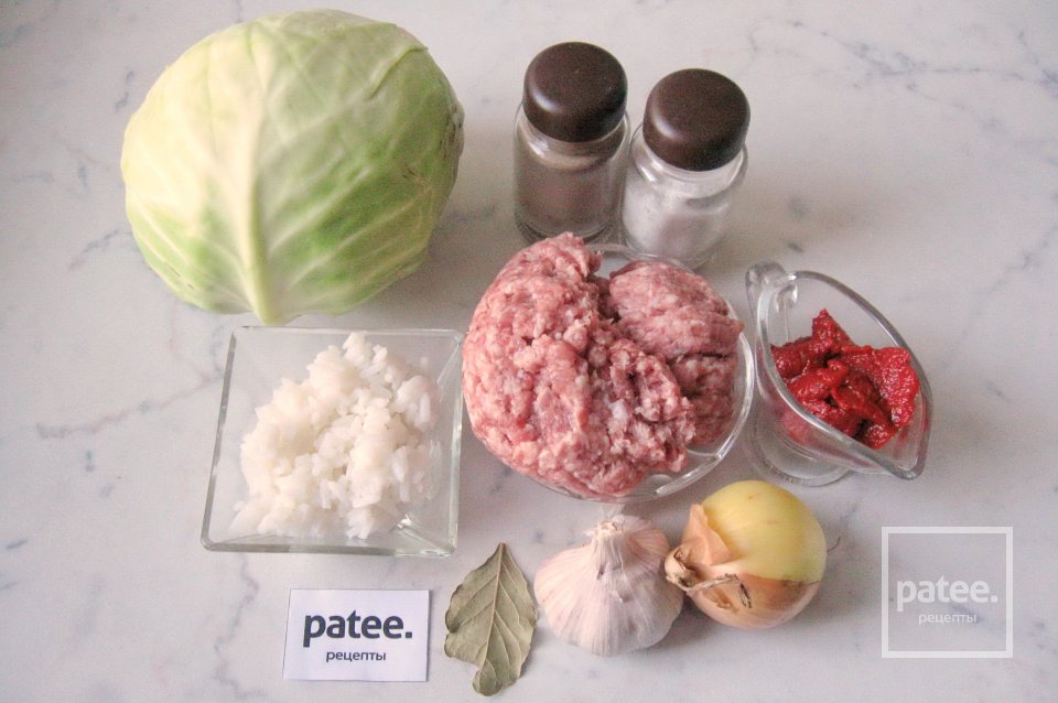 Запеканка из мясного фарша с капустой - Шаг 1