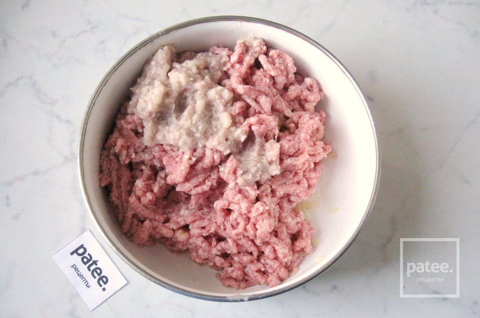 Запеканка из мясного фарша с капустой - Шаг 2