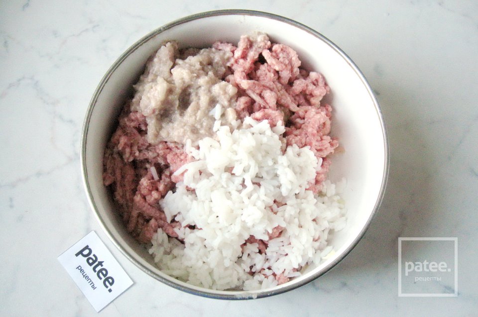 Запеканка из мясного фарша с капустой - Шаг 3