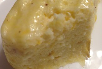 Тыквенное суфле с творогом в микроволновке