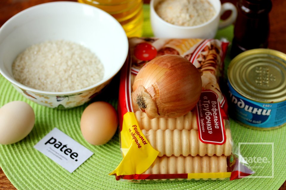 Рыбные трубочки - Шаг 1