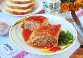Запеканка из мясного фарша с капустой