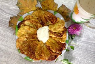 ПП оладьи с тыквы