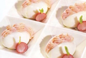 ЯЙЦА С МУССОМ ИЗ ЛОСОСЯ