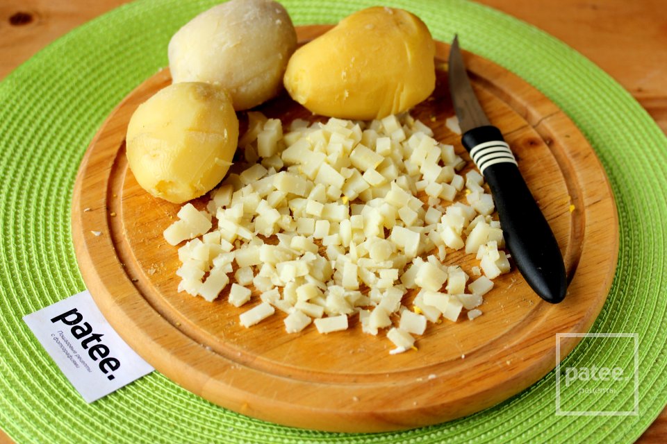 Окрошка с копчёной курицей - Шаг 2