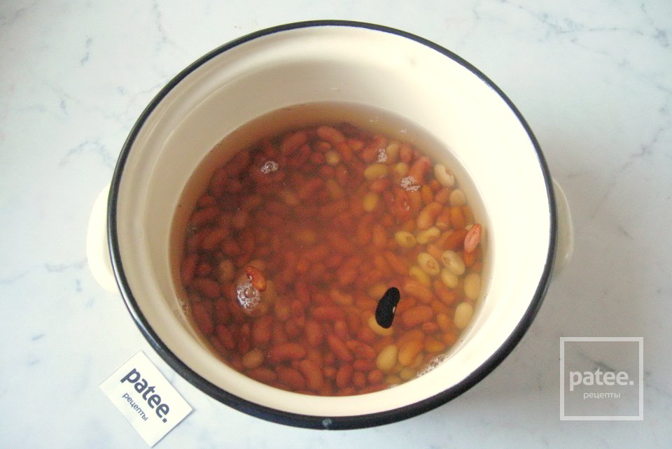 Фасолевый суп с сосисками - Шаг 3