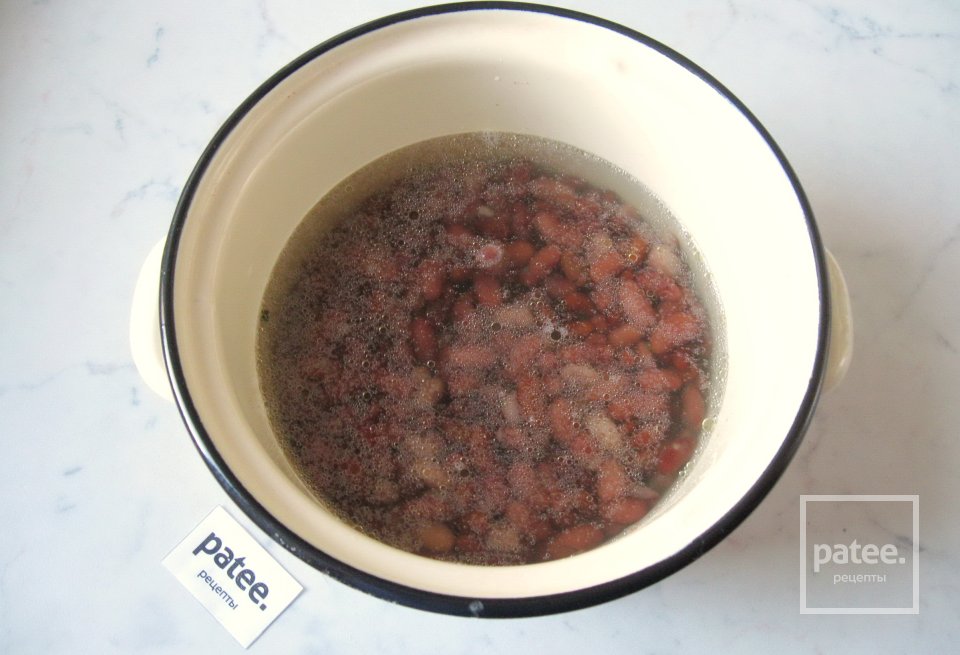 Фасолевый суп с сосисками - Шаг 5