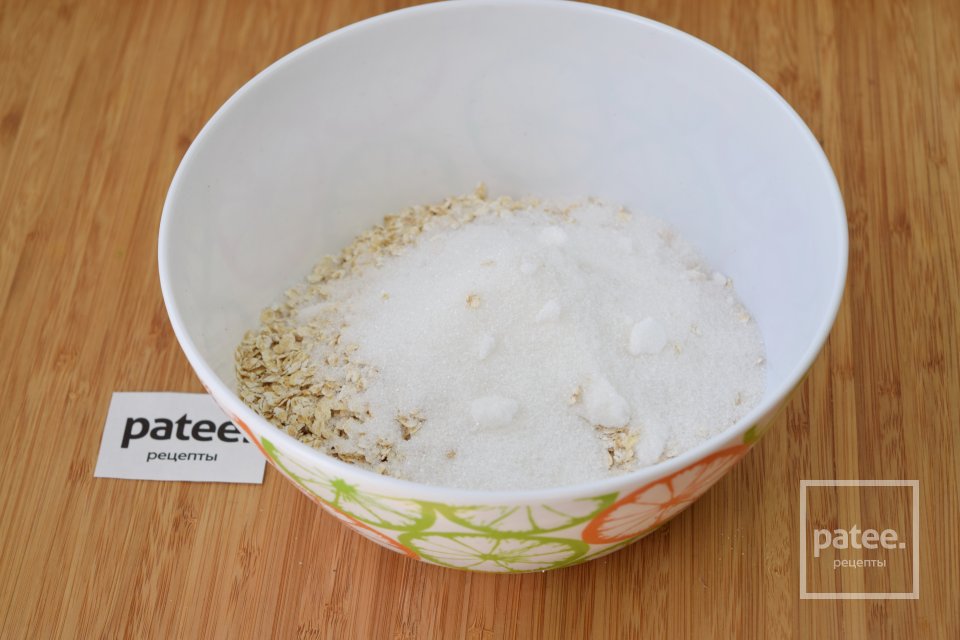 Овсяное печенье с ягодами годжи - Шаг 3