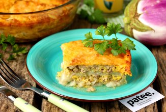 Запеканка из баклажанов с фаршем