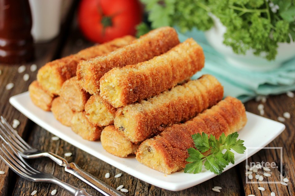 Рыбные трубочки - Шаг 14