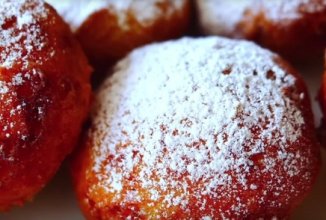 Творожные пончики