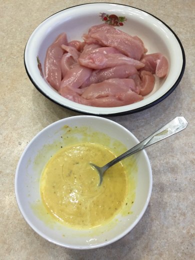 Курица с беконом в горчично-медовом соусе - Шаг 4