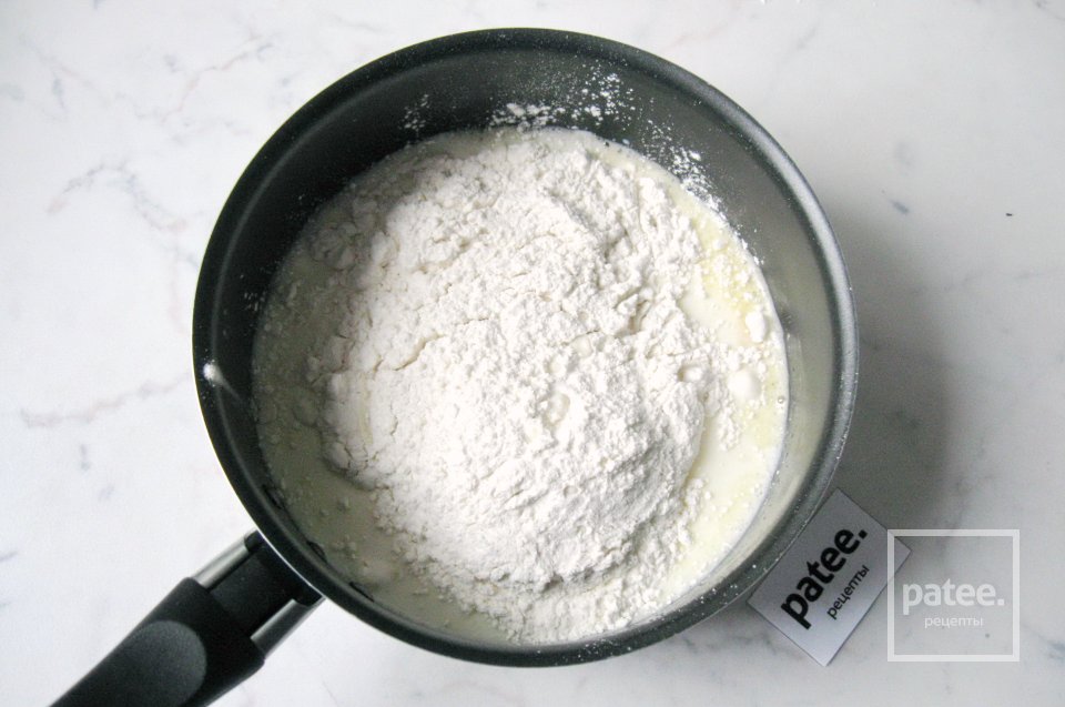 Блинные мешочки с курицей и грибами - Шаг 4