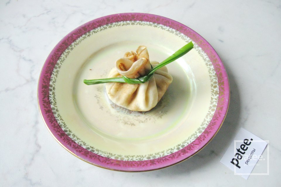 Блинные мешочки с курицей и грибами - Шаг 17