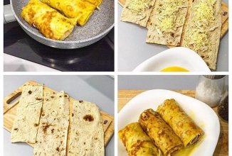 Лаваш с сыром