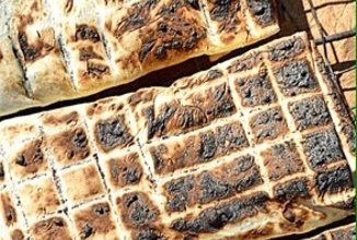 Рулетики из лаваша на мангале