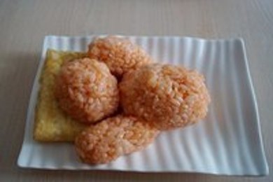 Спящий рисовый мишка для деток - приготовление