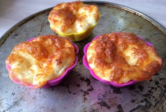 Мини-запеканки с сыром.