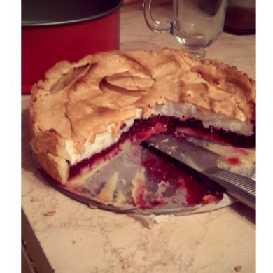 Клюквенный песочный пирог - Шаг 6