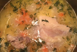 Суп из домашней курицы