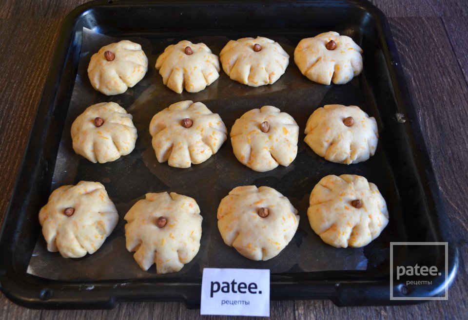 Булочки тыковки - Шаг 17