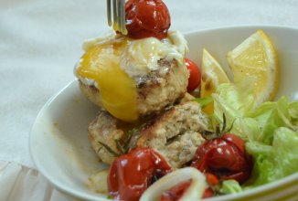 Котлеты из грудки индейки и цветной капусты