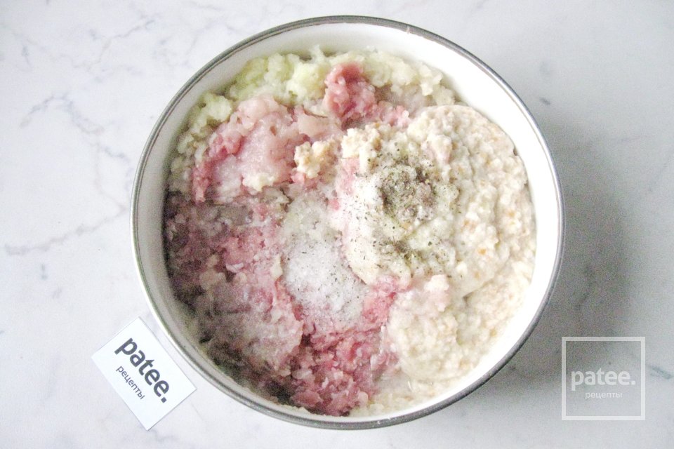 Котлеты из индейки с перепелиными яйцами - Шаг 4