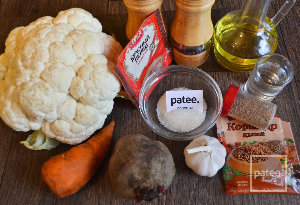 Маринованная цветная капуста - Шаг 1