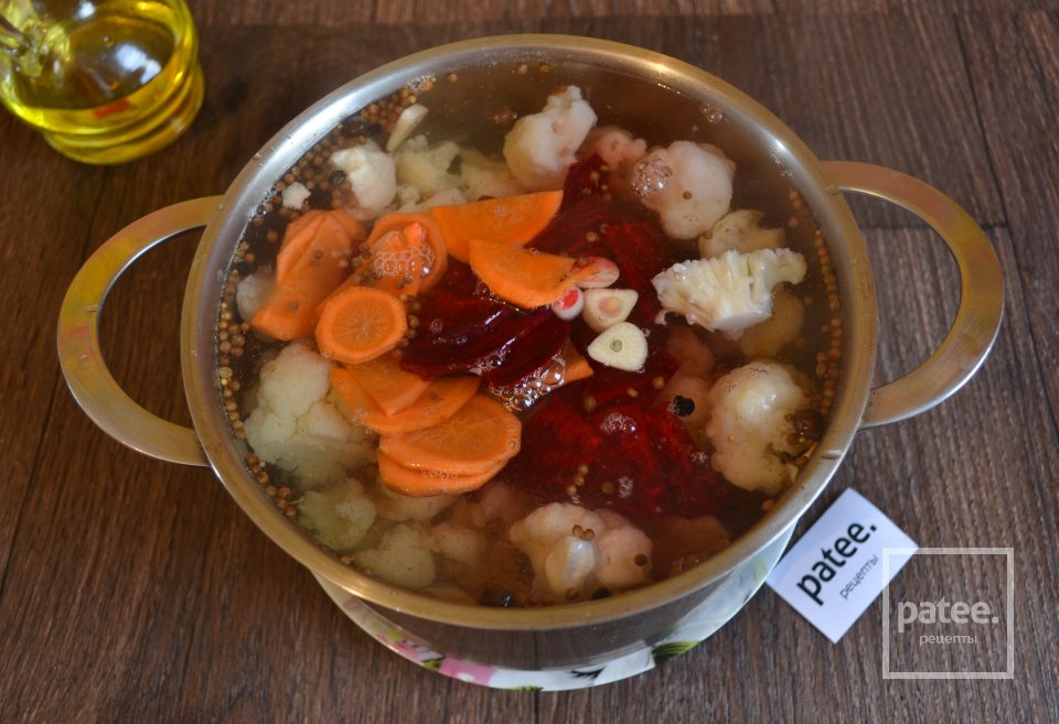 Маринованная цветная капуста - Шаг 12