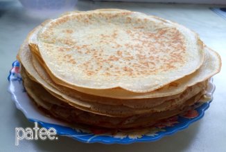 Быстрые блины на кипятке