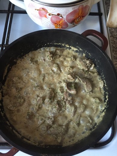 Куриная печень - Шаг 1