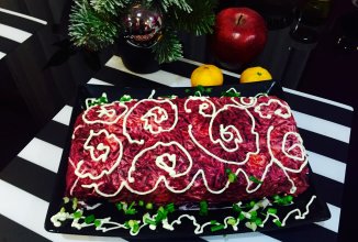 Селедка под шубкой "волшебное полено"