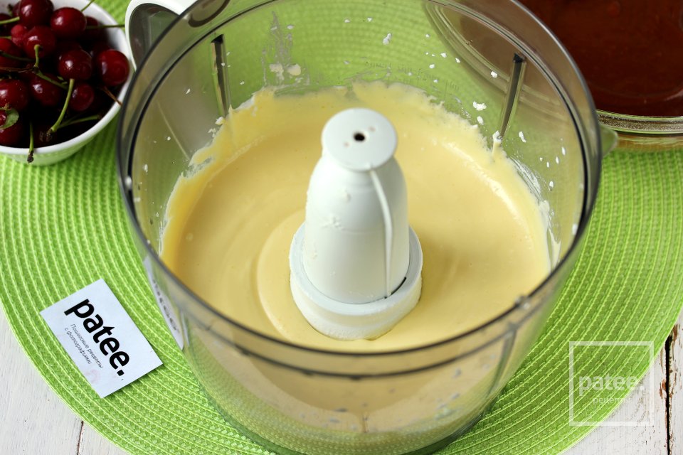 Брауни с творогом и вишней - Шаг 14