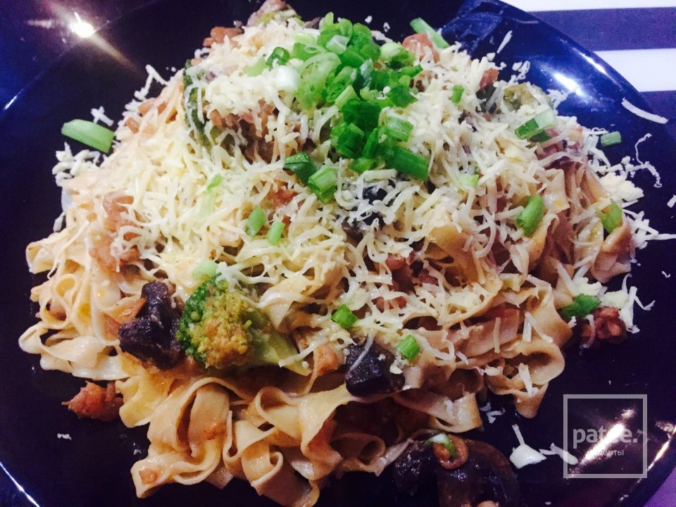 Домашние таглиателли с креветками - Шаг 6