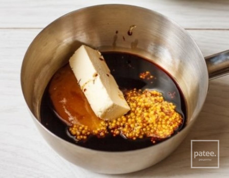 Запечённый лосось в медово - горчичном соусе. - Шаг 1