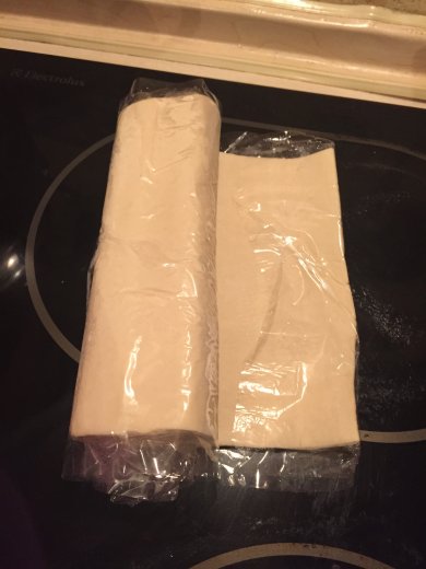 Слойки с шоколадно-лимонно-творожной начинкой - Шаг 2