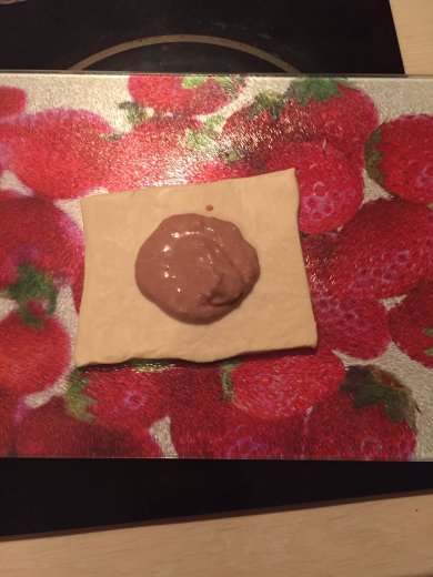 Слойки с шоколадно-лимонно-творожной начинкой - Шаг 3