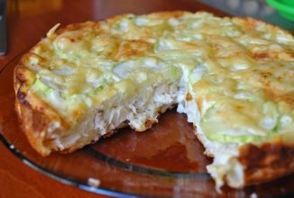 Лёгкий куриный пирог