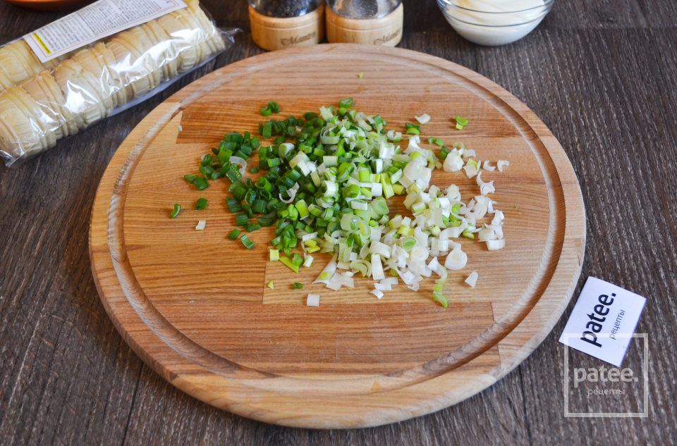 Закусочные тарталетки с салатом из авокадо - Шаг 6