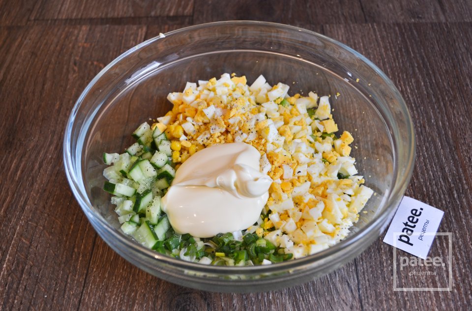 Закусочные тарталетки с салатом из авокадо - Шаг 10