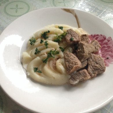 Говядина тушеная в молоке - Шаг 4