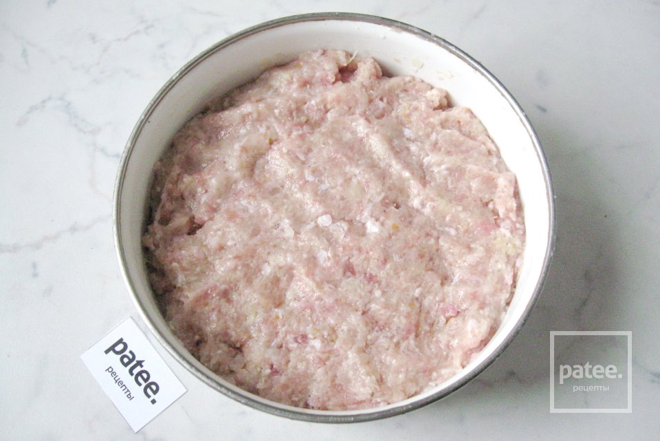 Котлеты из индейки с сыром и грибами - Шаг 5