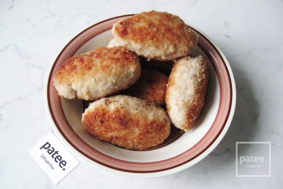 Котлеты из индейки с сыром и грибами - Шаг 16