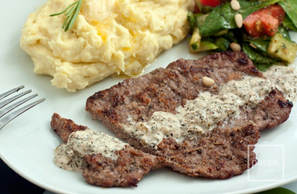 Отбивные из телятины со сливочным соусом - Шаг 7