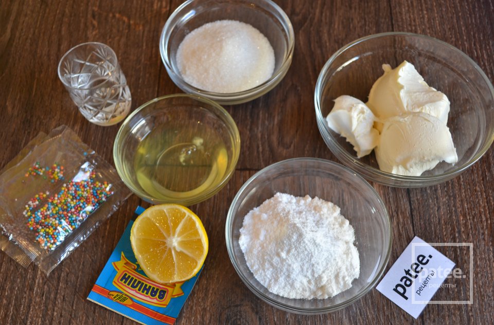 Капкейки с нежным кремом и итальянской меренгой - Шаг 2