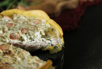 Картофельный пирог с сыром